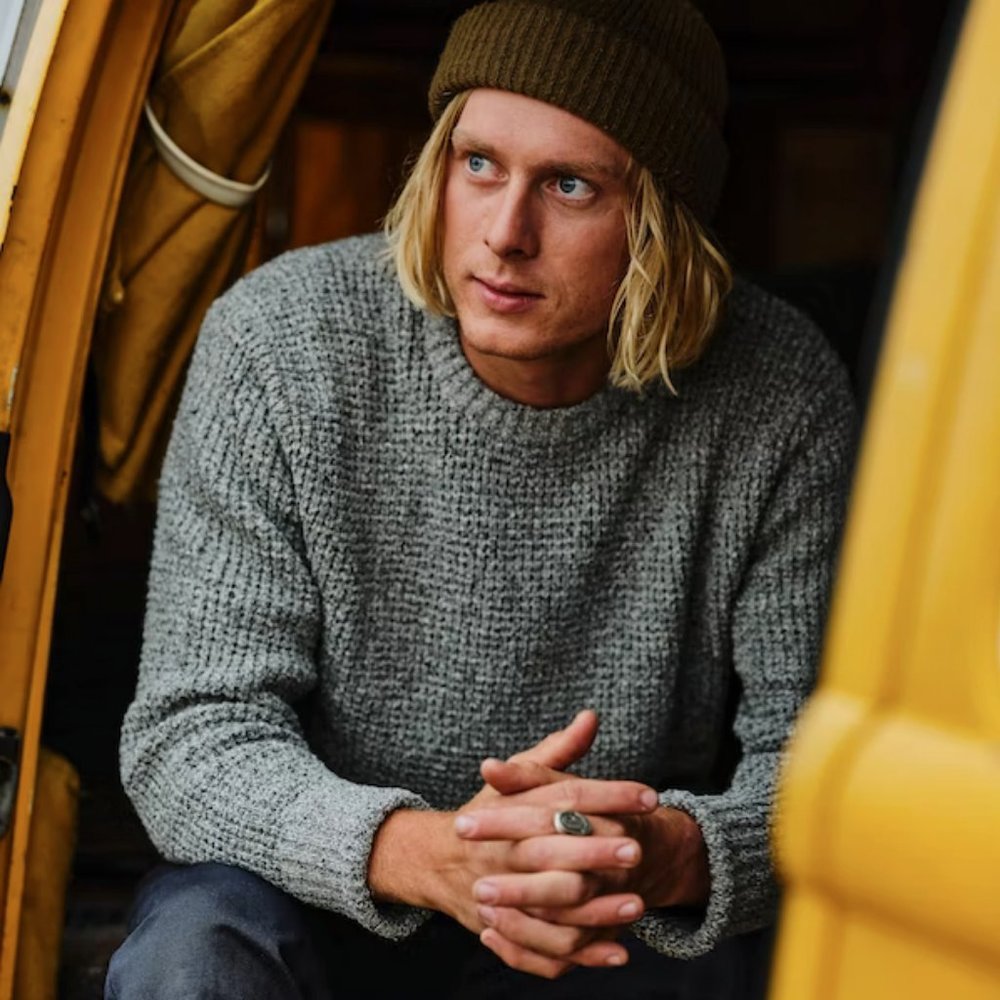 Wellen Recycled Cotton Headlands Sweater